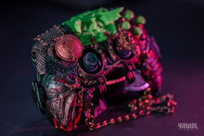 custom collectible case - shell for ps5 dualsense controller god of war inspired accessory (buttons version all included)