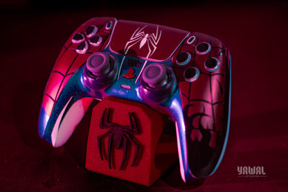 Spider-Man PS5 Controller Skin – Metallic Gloss Vinyl decal Wrap for DualSense