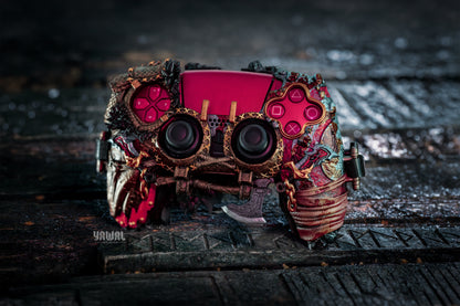 custom collectible case - shell for ps5 dualsense controller god of war inspired accessory